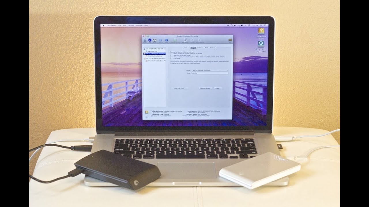 Format external hard drive for mac and pc on windows 7